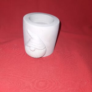 Kerzenhalter mit Wichtelkopf